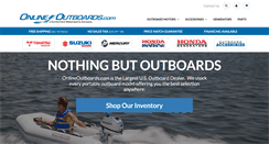 Desktop Screenshot of onlineoutboards.com